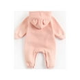 thumbnail image 4 of Vedolay Baby Girls Outfit Baby Girl Boys Jumpsuit Long Sleeve Tops Bodysuit Hot Pink,3Y, 4 of 5