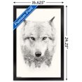 thumbnail image 2 of Wolf - Trees Wall Poster, 22.375" x 34", 2 of 4
