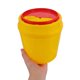 thumbnail image 5 of EXHUMKY Bote De Basura Amarillo Con Para Hogar Plástico Duradero Y Seguro, 5 of 8
