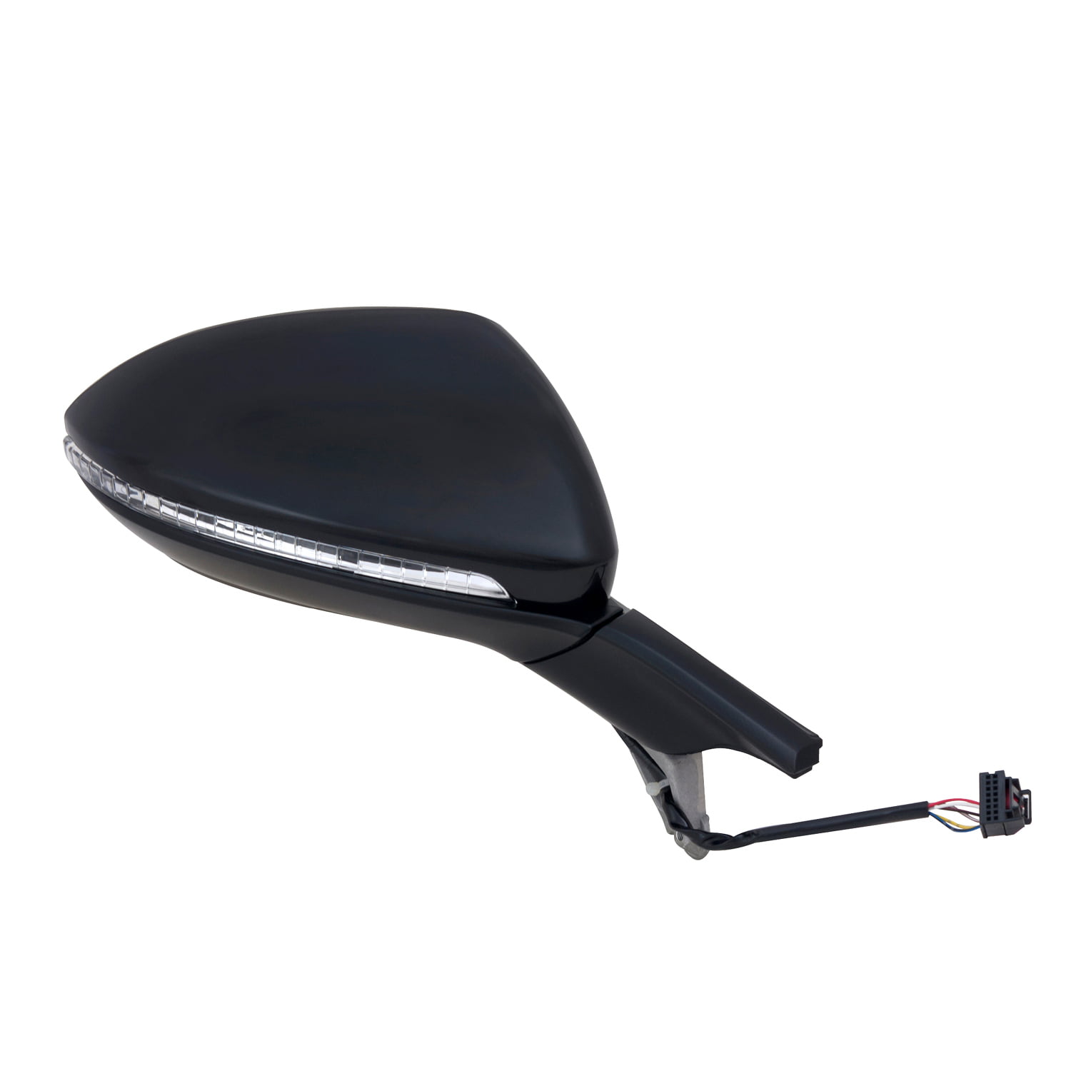 Fit System 72537V VW OEM Style Replacement Mirror 