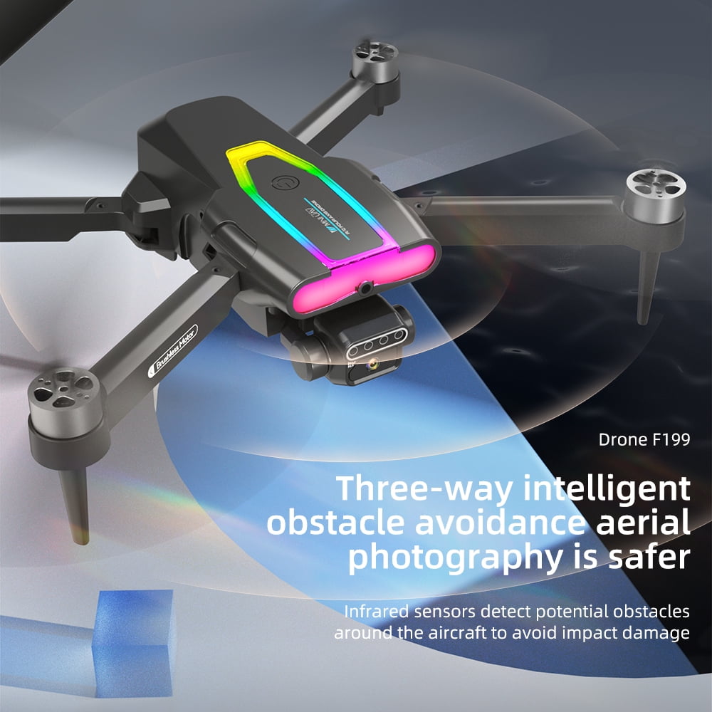 Drone F179 Avec Caméra 1080P - Moteurs Brushless, évitement D'obstacles, Positionnement Optique - Pour Débutants Et Adultes - 6