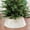White_Hot#457, variant on Christmas Tree Collar Woven Plastic Tree Base with Split Side Design for Artificial Trees and Indoor Holiday Decoration