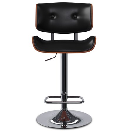 Simpli Home - Holland Adjustable Bar Stool - Black