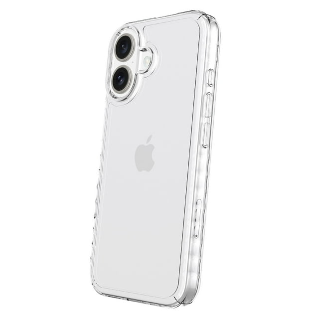 onn. iPhone 16 Protective Gel Phone Case, Enhanced Side-grips