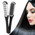 thumbnail image 3 of Mgaxyff Comb,Styling Comb,Professional V Shaped Clamp Styling Comb Hair Straightening Comb Hairdressing Tool, 3 of 8