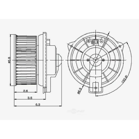 HVAC Blower Motor