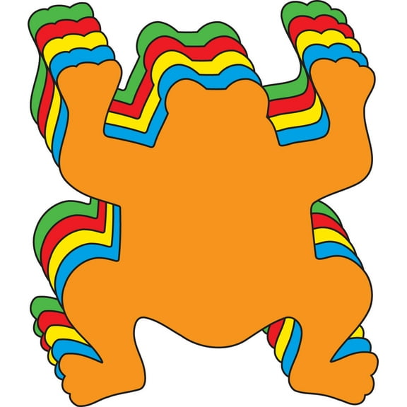 SHAPES ETC. Large Assorted Cut-Out - Frog