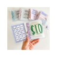 thumbnail image 1 of $150/$300/$500/$1000 Mini Binder Money Saving Challenge Book,Cash Storage Book, 1 of 5