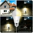 thumbnail image 2 of ameritop LED 10W (60W Equivalent) Soft White Light Bulbs, Motion Sensor (2 Pack), 2 of 7