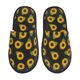 thumbnail image 1 of Balery Sunflowers Pantuflas de Casa de Felpa Silenciosas con Diseño Estampado, Zapatillas Cómodas Antideslizantes de Algodón para Interior-Large, 1 of 8