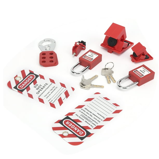 Lockout Tagout Kit, Durable Lockout Kits Portable For Lock Out Tag Out ...