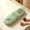 Green, variant on Portable Silicone Makeup Brush Storage Pouch Travel Cosmetic Organizer Case with Cleaning Panel for Brushes Accessories