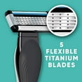 thumbnail image 2 of Made For YOU by BIC Shaving Razor Blades for Every Body - Men & Women, with 2 Cartridge Refills - 5-Blade Razors for a Smooth Close Shave & Hair Removal, NICKEL, Kit, 2 of 8