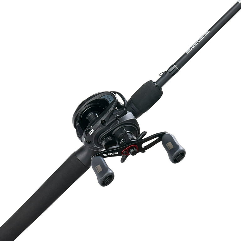 Abu Garcia Max SX Baitcast Reel and 7' 1-Piece Fishing Rod Combo Abu Garcia Max SX Baitcast Reel and 7' 1-Piece Fishing Rod Combo