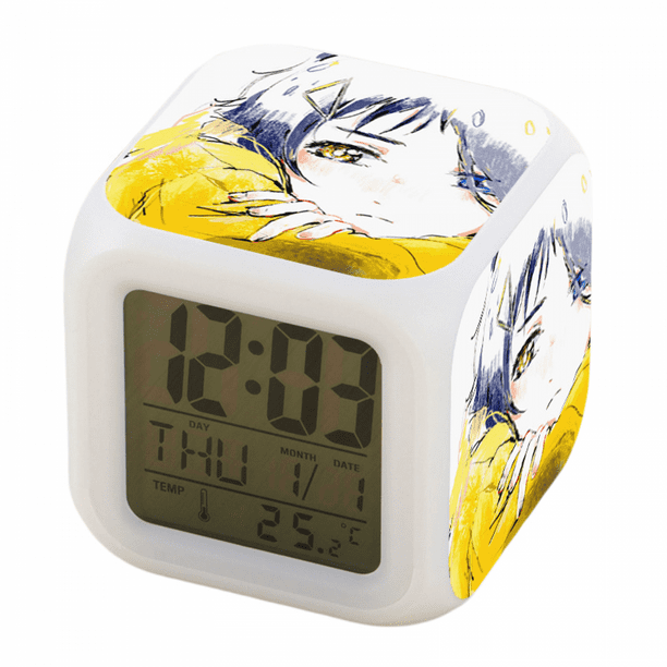 Alarm Clock For Kids, Digital Alarm Clock Cube Wake Up Clocks With 4