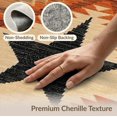 thumbnail image 6 of ODIKA 8'x10' Washable Area Rug Hooks Motif Cowboy Southwestern Round Runway Themed Trailer Minded for King Size Bedroom Under Bed, Master Suite, Non-Shedding, Easy Care, 6 of 7