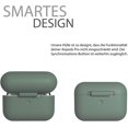 thumbnail image 2 of Coque de Protection Airpods Pro en Silicone, Compatible avec Airpod Pro / Accessoires de Protection / Supporte la Charge Sans Fil / Vert Nuit, 2 of 4