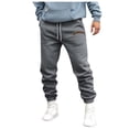 thumbnail image 1 of Zszcpp Work Pants Men Running Sports Basic Styly Long Print Letter Trendy Comfortable Trousers Casual Trouser, 1 of 4