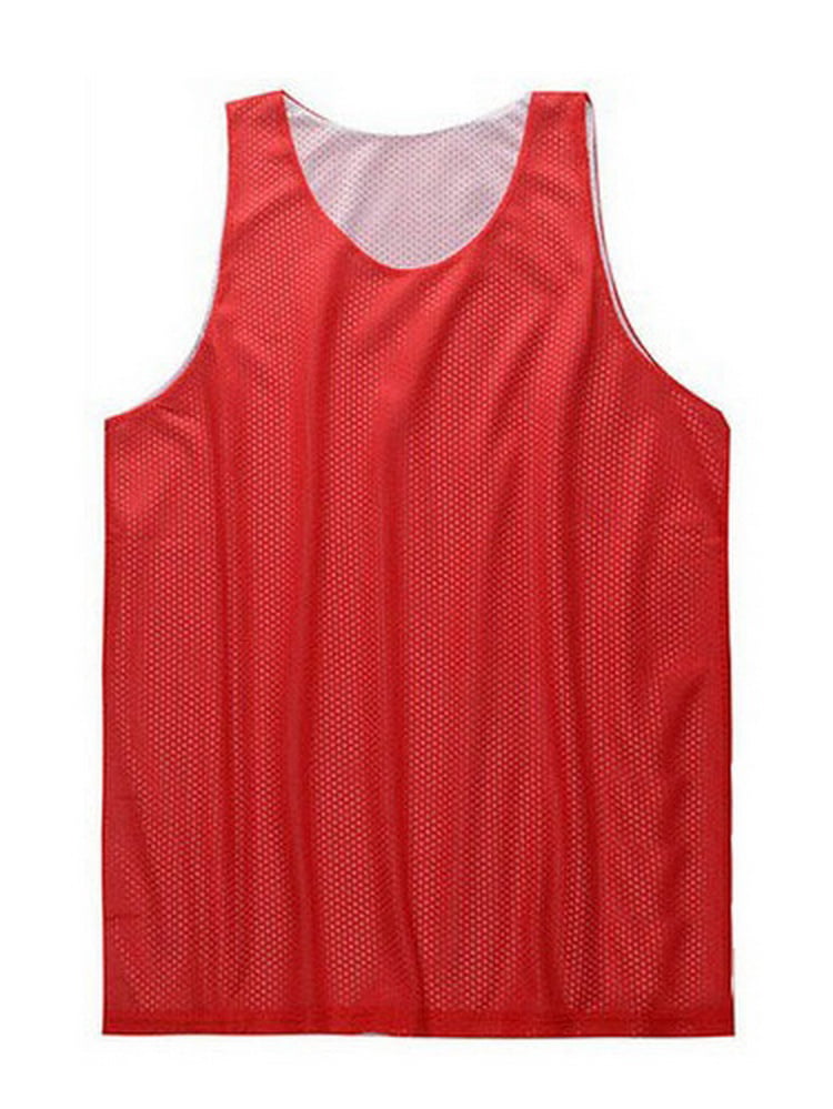plain red basketball jersey