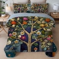 thumbnail image 3 of Davulos Quilts King Size, 3 Pieces Soft Quilt Bedding Set Floral King Bedspread for Modern Bedroom,Lightweight Coverlet with 2 Pillow Shams, 110x96 Inch, 3 of 8