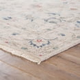 thumbnail image 2 of Jaipur Living Hacci HandKnotted Floral Cream Blue Area Rug 8'X10', 2 of 4