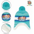 thumbnail image 3 of CoComelon Toddler Winter Hat and Mitten, Kids Beanie with Sherpa Lining Set, JJ, TomTom & Yoyo, for Ages 2-4, 3 of 7
