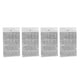 thumbnail image 3 of Parachoques De Puerta De Armario, Resistente Al Agua, Anticolisión, Transparente, 64 Piezas, Tapón De Puerta Transparente Para Espejo Retrovisor ANGGREK Otros, 3 of 8