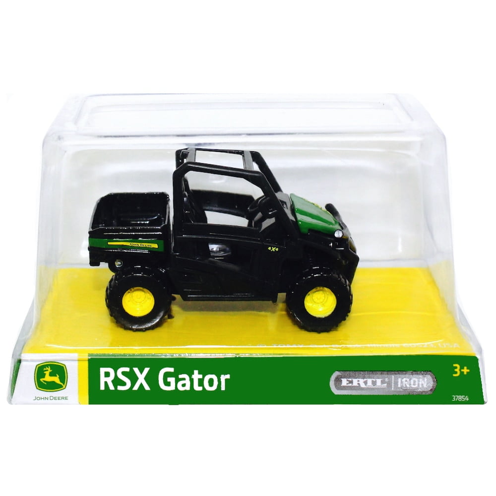 Jouet-véhicule 318E Skid Steer nouveau de John Deere à l'échelle de 1/64 ERTL Iron par Tomy