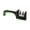 Black and Green/Manual - Black, variant on Restaurantware-7.8 x 2 Inch Knife Sharpener, 1 Heavy-Duty Knife Sharpening Tool - Manual Tabletop Design, Diamond Edge, Black Stainless Steel Kitchen Knife Sharpener, For Sharpening Straight Knives,