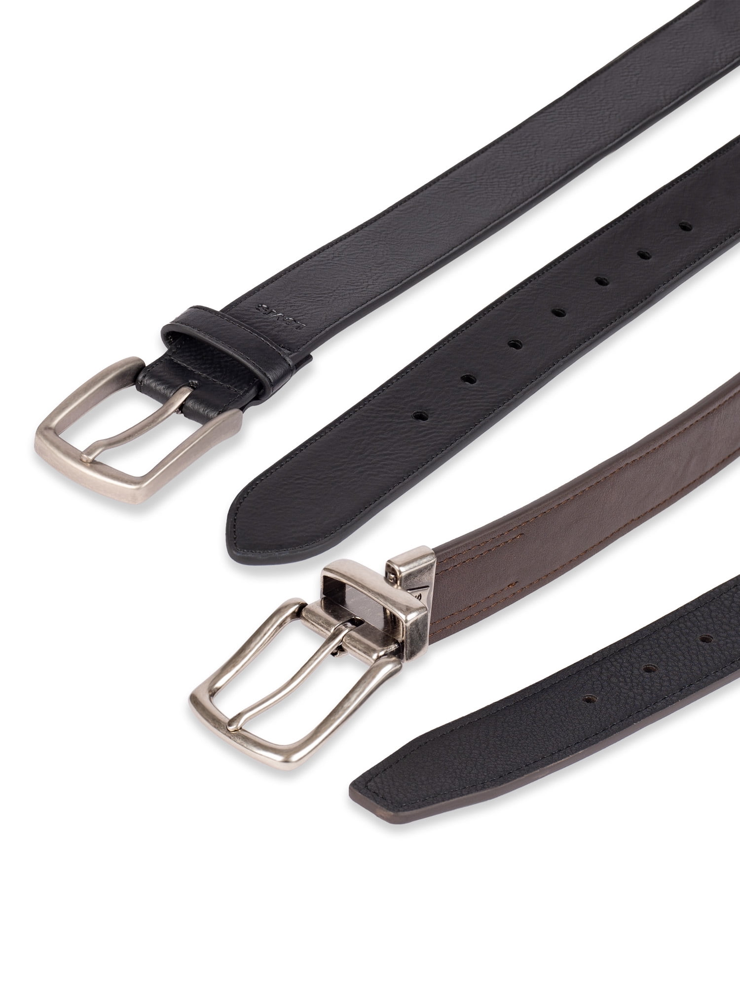 Levi's Men's 2-Piece Reversible & Casual Belt Gift Set