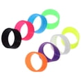 thumbnail image 2 of 8Pcs Silicone Racket Grip Rings for Badminton and Tennis with Non Slip, 2 of 8