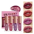 thumbnail image 1 of Lápiz labial para mujer, tinte labial, brillo labial mate, lápiz labial sin copa, lápiz labial de diamante, lápiz labial hidratante, 4 sets de viaje, 2.5 ml * 4 brillos labiales, 1 of 3