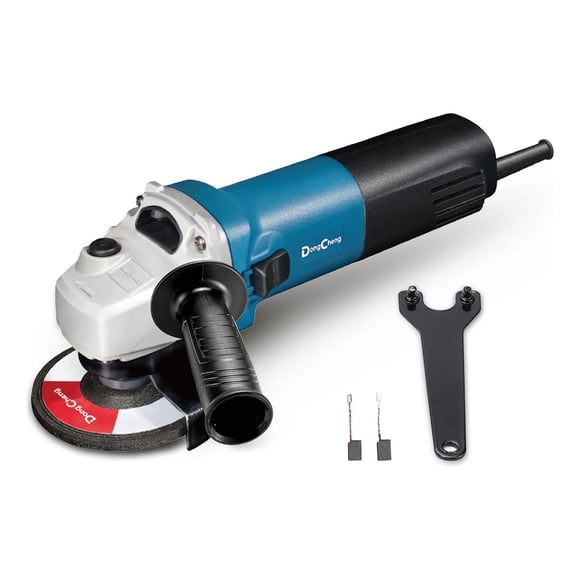 Miniesmeril Industrial 4 1/2 Dongcheng 1020 W V Variable azul Estándar