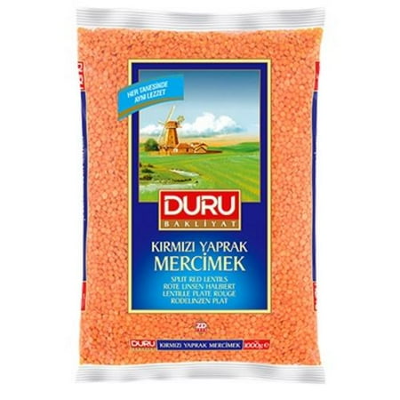 Red Lentil Beans - DuruLegumes Red Lentils - 2.2lb
