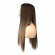 thumbnail image 4 of Dyed Wig Women's Split Matte Silk Long Straight Wig Banmo, 4 of 5