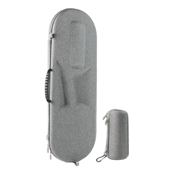 Almencla Badminton Racket Bag Anti Fall with Detachable Shoulder Strap Badminton Gift Gray