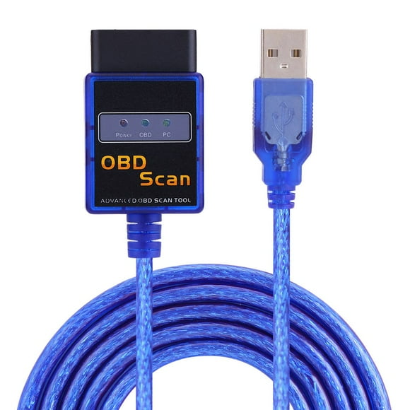 MAYUJIAA Car Auto Diagnostic Fault Code Reader USB OBD2 V1.5 Scanner Tool with Cable and Disc QM321-52733
