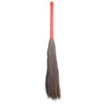 thumbnail image 2 of Hari Ram Gulab Rai Clean Sweep Floor Broom | Natural Soft No Dust Grass Jhadu | Pack Of 4 - Plastic Handle With Raver Grass Jadoo, Multiple Use For Home, Pantry & Office Cleaning | No Dust Broom, 2 of 5