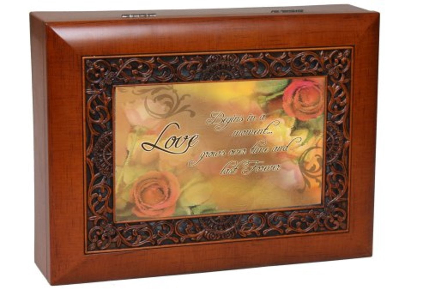 Cottage Garden Music Box Love Plays Unchained Melody With Ornate