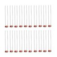 thumbnail image 1 of WDOplteas Resistencia Dependiente La 20 Piezas LDR 5MM Resistencia Sensible A La (5549), 1 of 9