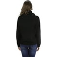 thumbnail image 2 of ToBeInStyle Women's Classic Knit Fold Over Turtleneck Pullover, 2 of 3
