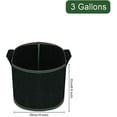 thumbnail image 5 of Bolsas de cultivo de vegetales, bolsas de cultivo no tejidas con asas, bolsas de cultivo de vegetales de jardín (paquete de 6 de 3 galones),11 Feliz Sencillez, 5 of 5