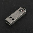 thumbnail image 1 of Titanium Alloy Compass Survival Whistle -High Decibel Dual Frequency Emergency Whistle for Outdoor Camping, Hiking &Rescue Tools, 1 of 6