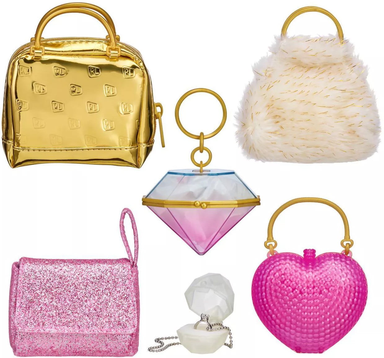 Real Littles Handbag Deluxe Collection, 5 Exclusive Bags, 15+ Surprises,  Girls 6+ 