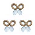 thumbnail image 4 of QualitChoice 1/2/3/5 1 Paire de Coussinets de Rechange pour Écouteurs, Coussinets de Casque, Cache-Oreilles, Accessoires de Réparation et de Mise à Niveau, Pièces de Rechange, Kaki, 3 Pcs, 4 of 6