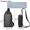 thumbnail image 3 of FSD.WG Mochila de Hombre Tipo Bolso Cruzado Multi-función Bolsa de Viaje para Senderismo Impermeable para Uso Diario, 3 of 6