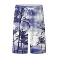 CHANGMOO Swim Suit for Men Print Leisure Silkies Shorts Men Quick
