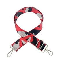 Empire Cove Shoulder Purse Bag Guitar Straps Crossbody Handbag Adjustable Camo Red