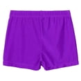 thumbnail image 4 of Zaldita Shorts de Sport pour Garçons, Extensibles, pour la Gym, Course, Cyclisme, Violet 14, 4 of 6