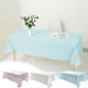 thumbnail image 1 of Mantel de plástico desechable 137x183cm - Funda de mesa de fiesta de color sólido impermeable y resistente al aceite, mesa de postres - Blanca, azul, rosa, 1 of 6